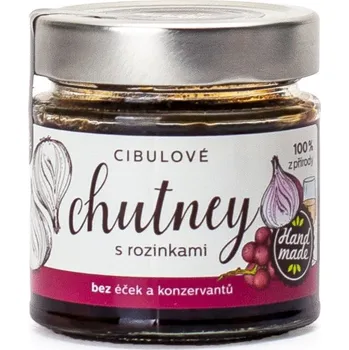 Omáčka Dobroty z přírody Cibulové chutney s rozinkami