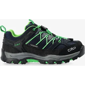 Dětská treková obuv Dětské boty CMP Rigel Low Trekking Shoe WP - blue/gecko