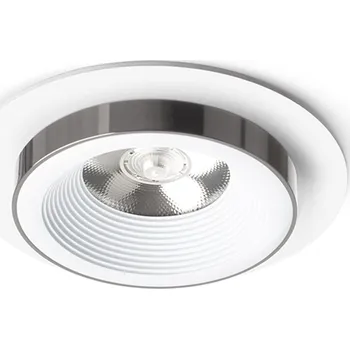 Bodové svítidlo SHARM R I zápustná bílá černý chrom 230V LED 10W 24° 3000K