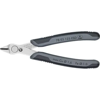 Ruční nářadí KNIPEX Electronic Super Knips® kleště ESD 125 mm 13471