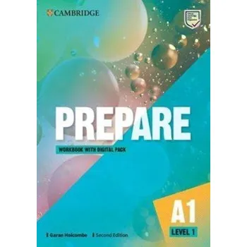 Anglický jazyk Prepare 1/A1 Workbook with Digital Pack, 2nd - Garan Holcombe