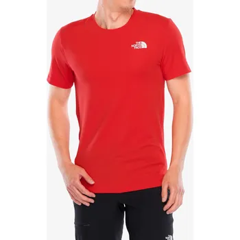 Rychleschnoucí triko The North Face Lightning Alpine S/S Tee - high risk red