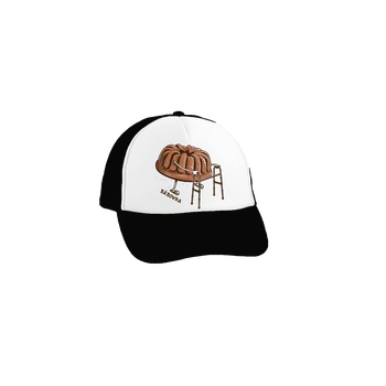 Kšiltovka Bastard Bábovka kšiltovka truckerka Black cap