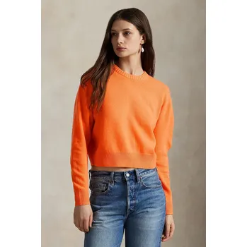 Dámské oblečení Vlněný svetr Polo Ralph Lauren 211914515 oranžová 22X, vel. S