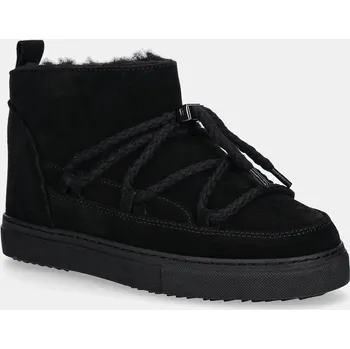 Dívčí sněhule Dětské semišové sněhule Inuikii CLASSIC LOW 3001.001.0021 černá 99X, EUR 38
