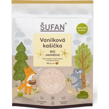 Šufan Vanilková kašička BIO nemléčná, 180 g