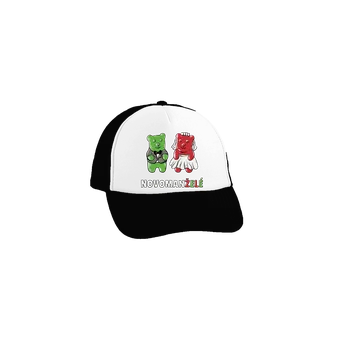 Kšiltovka Bastard Novomanželé z želé kšiltovka truckerka Black cap