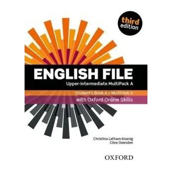 Anglický jazyk English File Upper Intermediate Multipack A with Oxford Online Skills (3rd) without CD-ROM - Christina Latham-Koenig