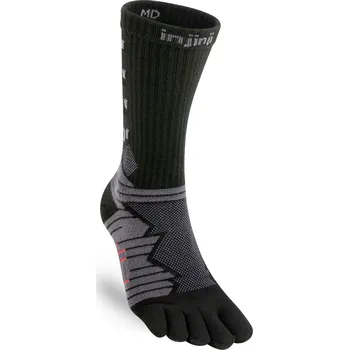 Pánské oblečení Běžecké ponožky Injinji Ultra Run Crew - obsidian