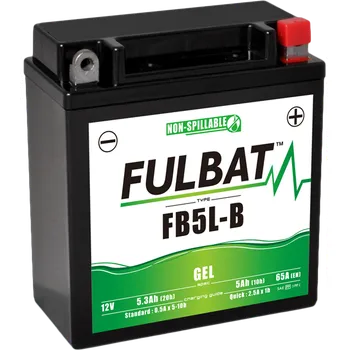 Motobaterie FULBAT Gelový akumulátor FB5L-B GEL (YB5L-B GEL)