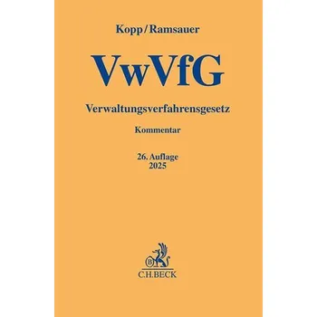 Verwaltungsverfahrensgesetz. VwVfG - Ramsauer, Ulrich