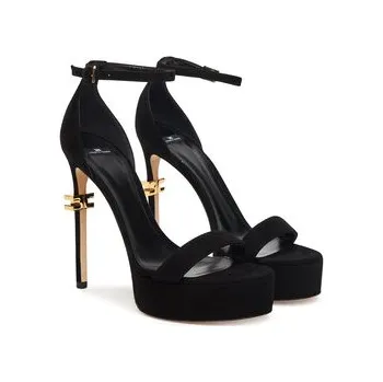 Dámské sandále Sandály Elisabetta Franchi SA-44L-56E2-V660 Černá 41