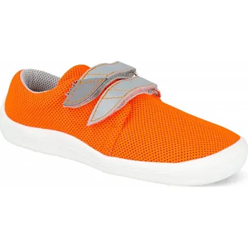 Dětská sportovní obuv Barefoot dětské tenisky Beda - Mandarine letní s pevným opatkem letní vegan Velikost: 31