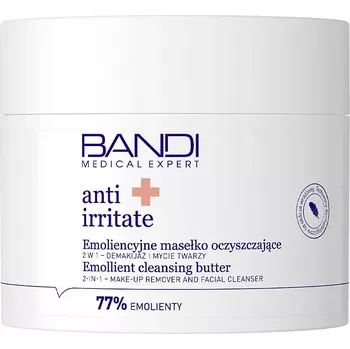 Pleťový krém Bandi - Medical Expert - Anti Irritate - Emollient Cleansing Butter - Odličovací máslo s emolienty - 90 ml