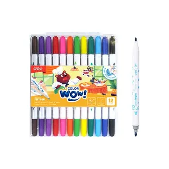 Fix 2v1 12 barev WOW DELI EC166-12