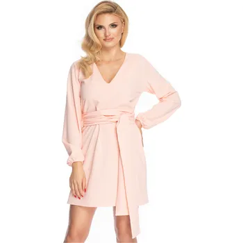 Dámské šaty PeeKaBoo Dámské mini šaty Sesericus pudrová růžová One size