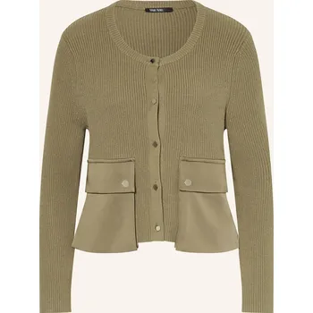 Dámský svetr Marc Aurel Dámský Pletený Kardigan, khaki, 42