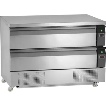 Tefcold UD2-3 kombinovaný chladicí/mrazicí stůl (2x zásuvka / 1230 mm)