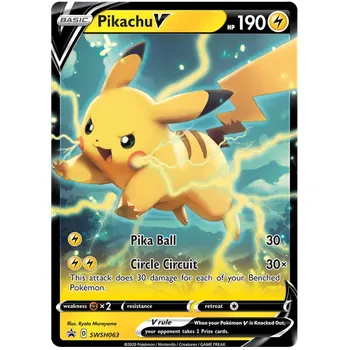 Karetní hra Pokémon TCG Pikachu V SWSH063