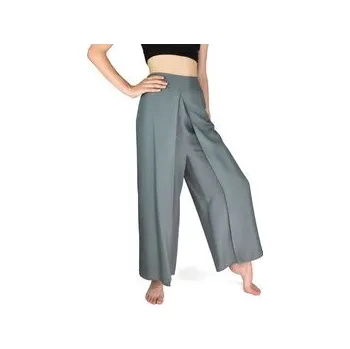 Dámské kalhoty Kalhoty jóga open NUTCHA, šedé M/L