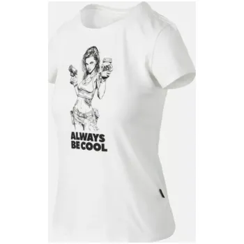 Pánské oblečení Dámské tričko ABC Girl, Helikon, Bílé, XL