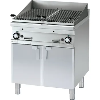 Zahradní gril Lávový gril plynový dvojitý CW-98G RM GASTRO
