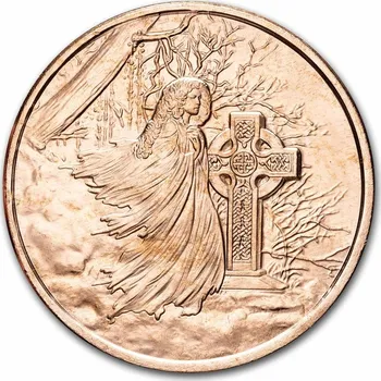 Měděná medaile 1 oz keltská tradice: Banshee Měděná medaile 1 oz keltská tradice: Banshee
