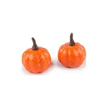umělá květina Umělé dýně - 100 ks - 2 oranžová bez drátku