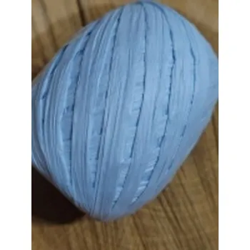 Stuha Papírový provázek 30 m barva světle modrá