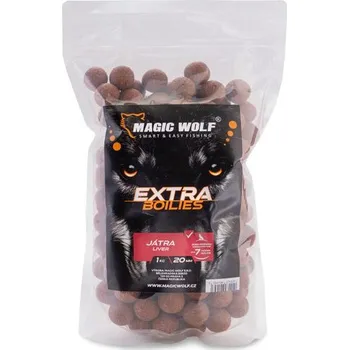 Boilies Magic Wolf Boilies Extra 1kg - Játra 24mm