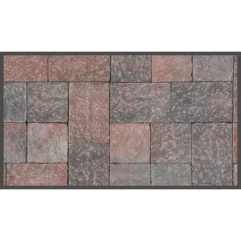 Stavební materiál CS BETON Dlažba ALTO EVO čtverec 8 cm RUSTIKAL