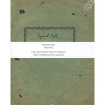 Literární biografie Niepokój/Apte. Niedokończona powieść (zestaw 2 książek) - Ryszard Apte