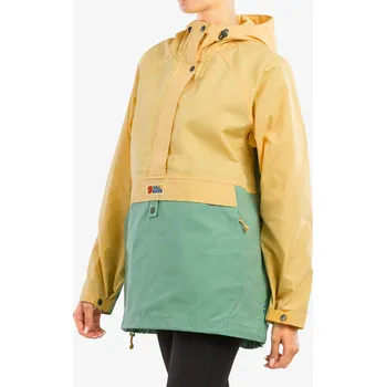 Dámská větrovka Dámská bunda Fjallraven Vardag Anorak - mais yellow/aloe green