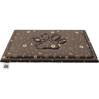 Pelíšek pro psa Podložka pro psy BRICK 130x70 cm hnědá s motivem