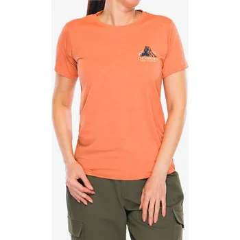 Dámské tričko Dámské tričko s potiskem Patagonia Cap Cool Daily Graphic Shirt Lands - chouinard crest/rock melon