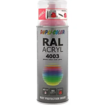 Autolak DUPLI COLOR RAL - lak RAL ACRYL RAL 4003 heather violet gloss 400 ml DLC 522987
