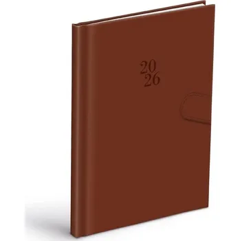 Diář MFP diář 2026 T805 PU brown s magnetem 7781482