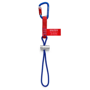 Ruční nářadí KNIPEX Adaptérový popruh s upevněnou karabinou 60043&nbsp;00.50.13.T.BK