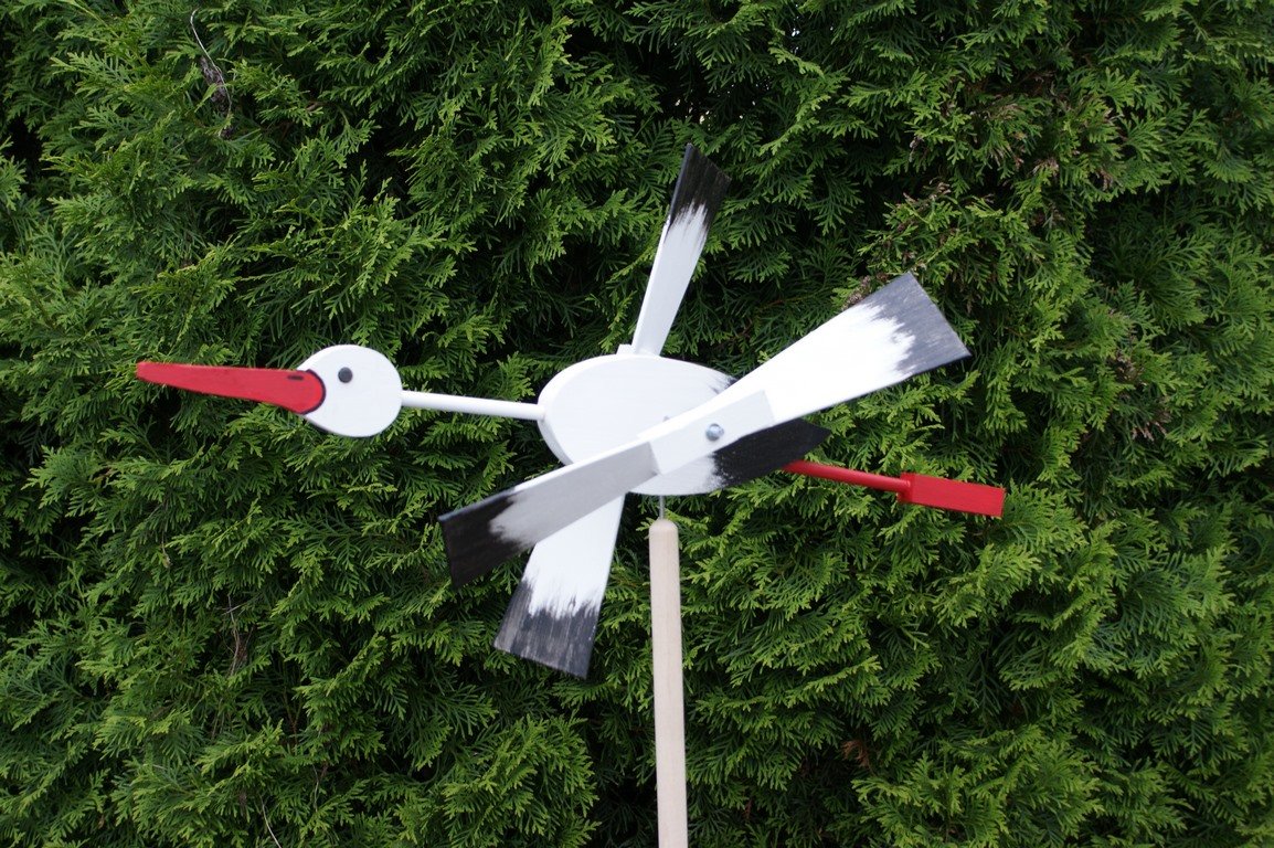 Dřevěný větrník - ČÁP