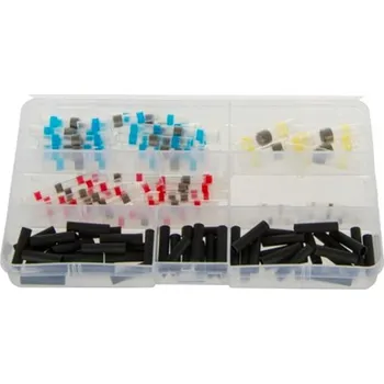 Sada nářadí KRAFT&DELE Smršťovací spojky s cínem sada 100ks 16547 KD10490