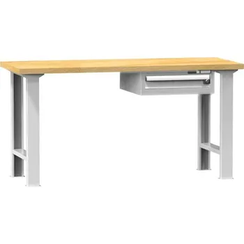 Dílenský stůl Pracovní stůl se zásuvkou, 1500 mm #29 HARDWORK D