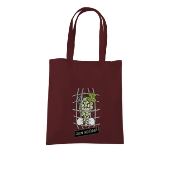 Nákupní taška Bastard Nevinný Hrozen taška Chocolate