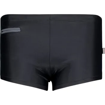 Pánské plavky Pánské plavky černé s tmavě šedým pruhem krátká nohavička 4XL - 8XL Adamo ODE-AD-141724-700 - 8XL