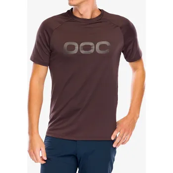 cyklistický dres Cyklistické triko POC Reform Enduro Tee - axinite brown