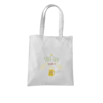 Bastard Tenhle týpek potřebuje pivo taška White