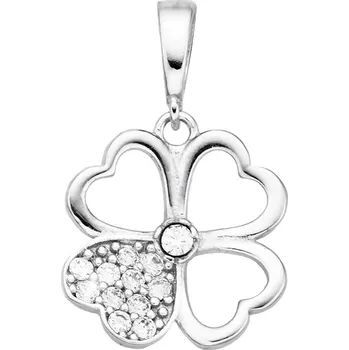 Přívěsek BEALIO Stříbrný přívěsek ČTYŘLÍSTEK 03-11551-3551 Stříbrná