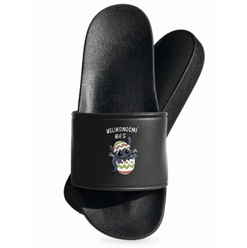 Pánské pantofle Bastard Velikonoční běs pantofle Black