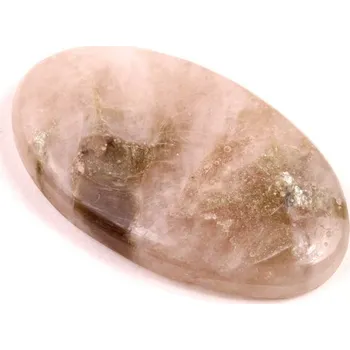 Přírodní kámen Kabošon Albite Lepidolite č.5555 (38x22x6mm)