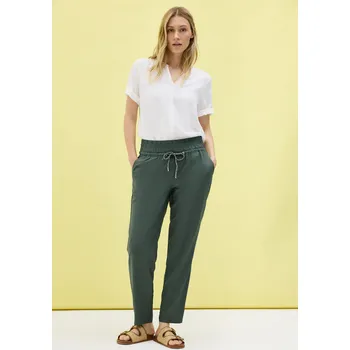 Dámské kalhoty CECIL 379448 Barva: Zelená, Velikost: XL