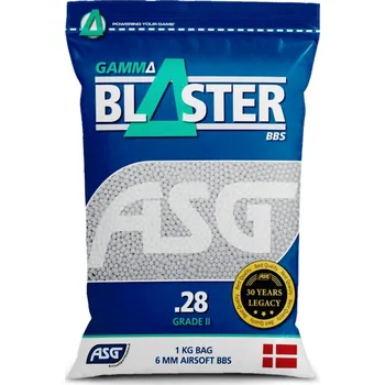 Airsoftová kulička Airsoftové kuličky ASG GAMMA BLASTER 0,28g, 3500bb, bílé